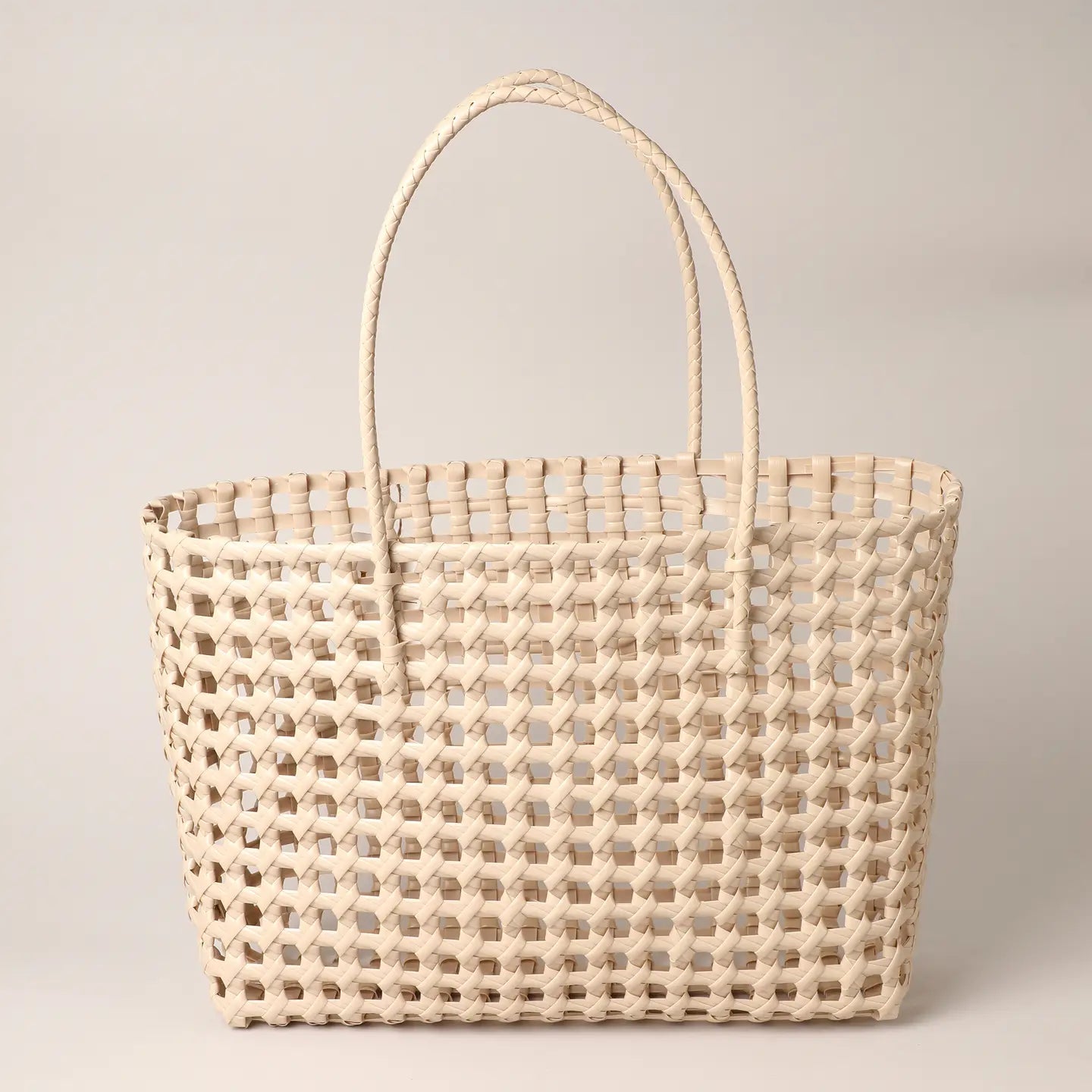 Recycled Plastic Woven Tote Bag - The Riviera Towel Company