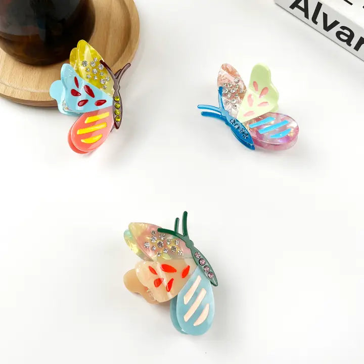 Butterfly Hair Claw