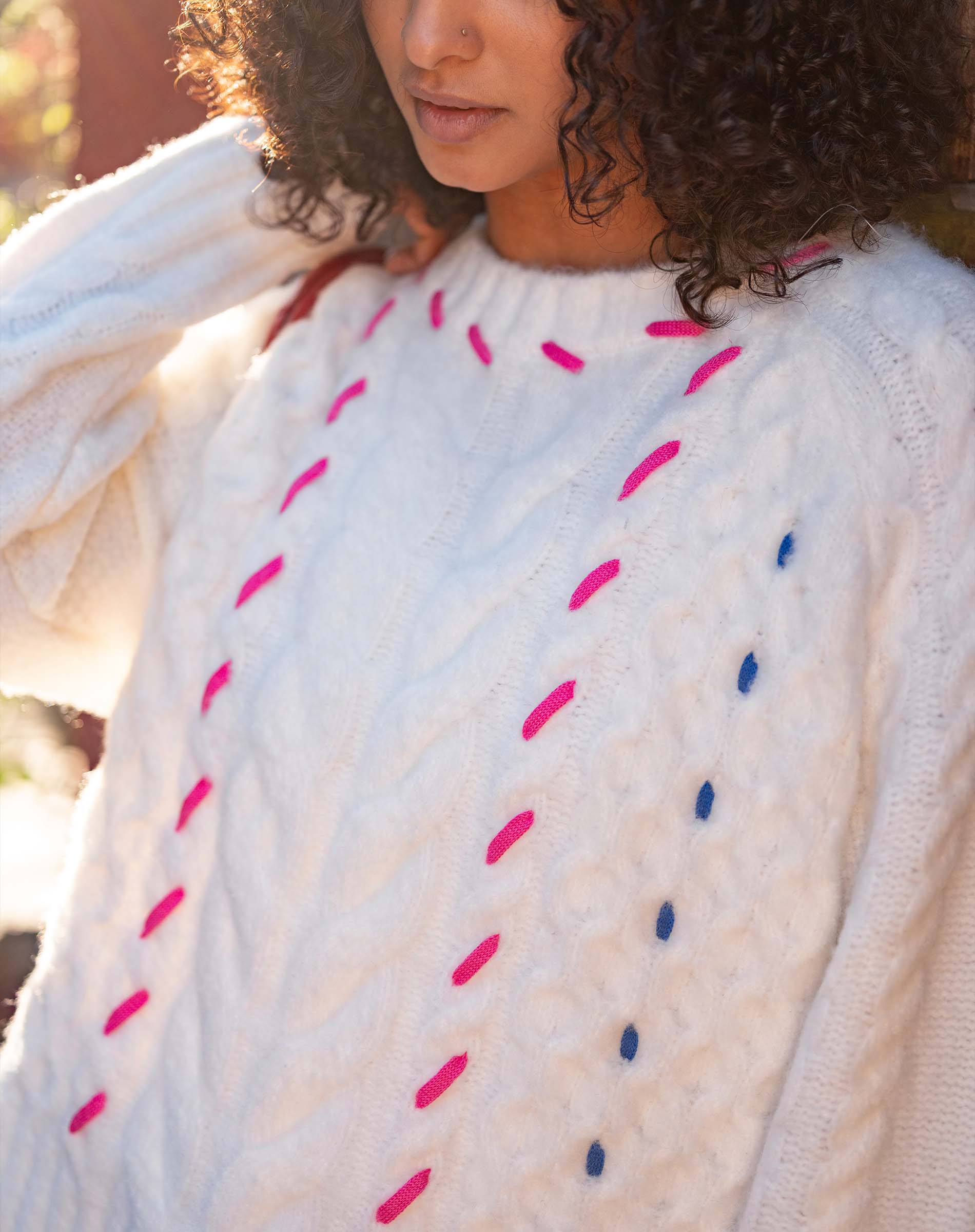 Ribbons and Romance Sweater