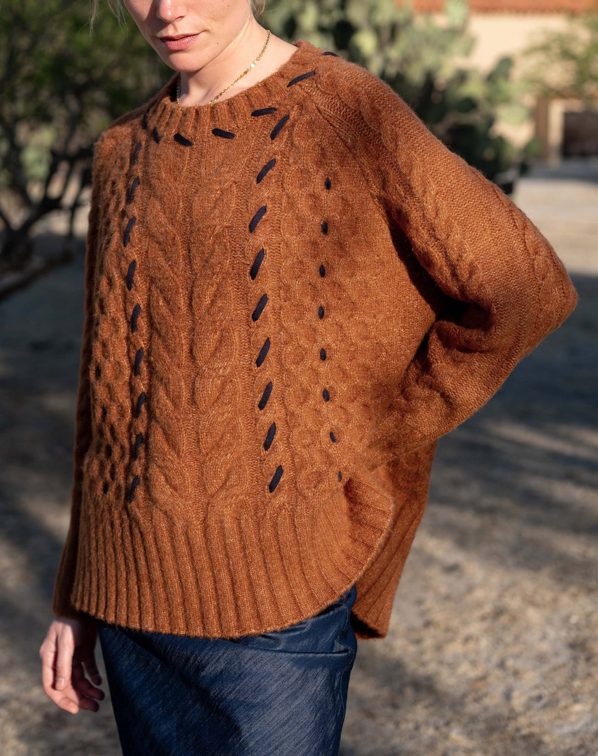 Ribbons and Romance Sweater, view 2