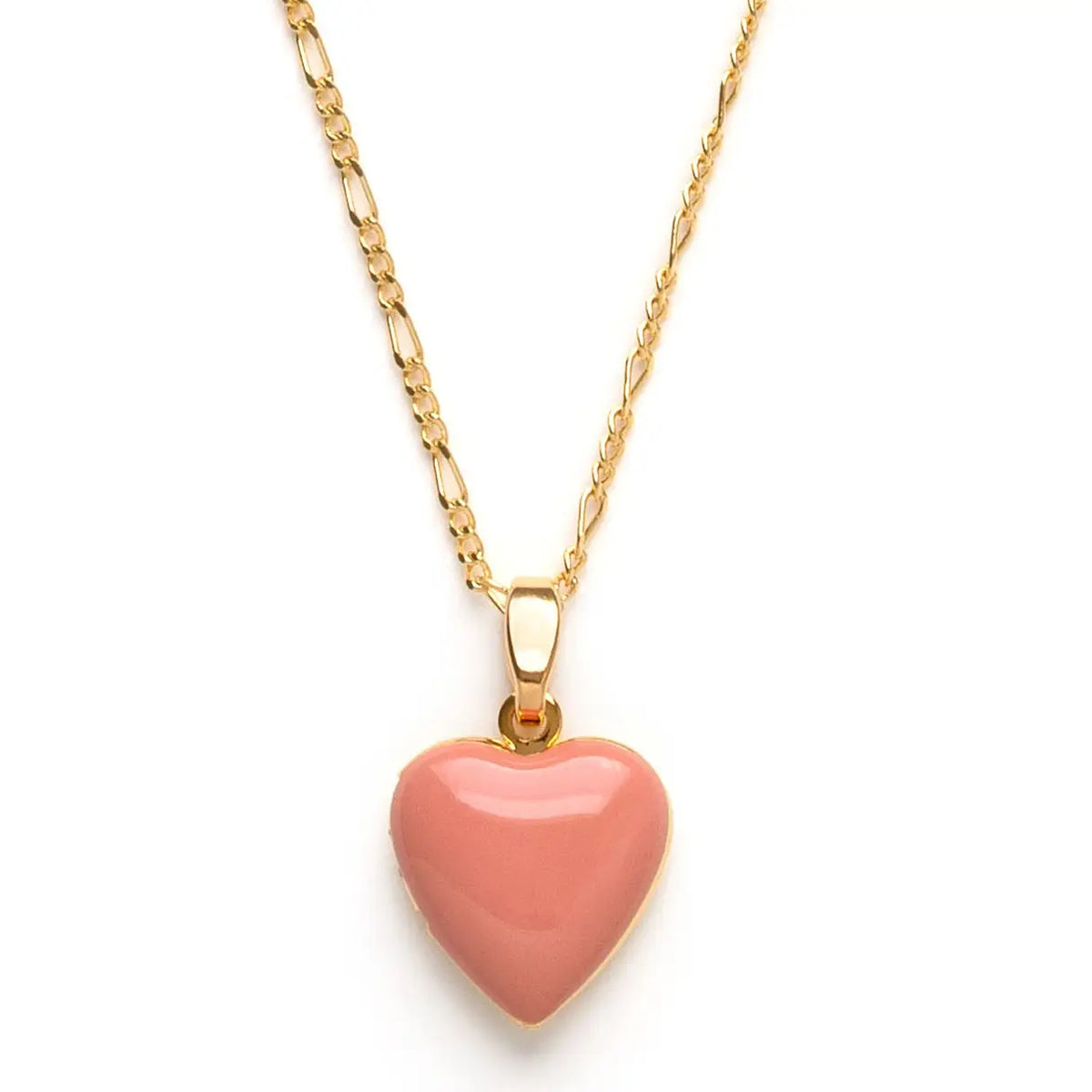 Large Enamel Heart Locket Asst, view 2