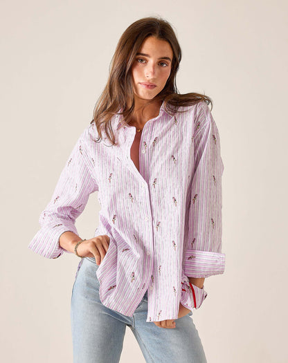 Runaround Button Up Top, view 4