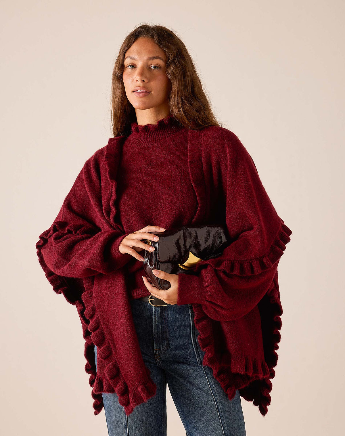 Sabrina Ruffle Wrap