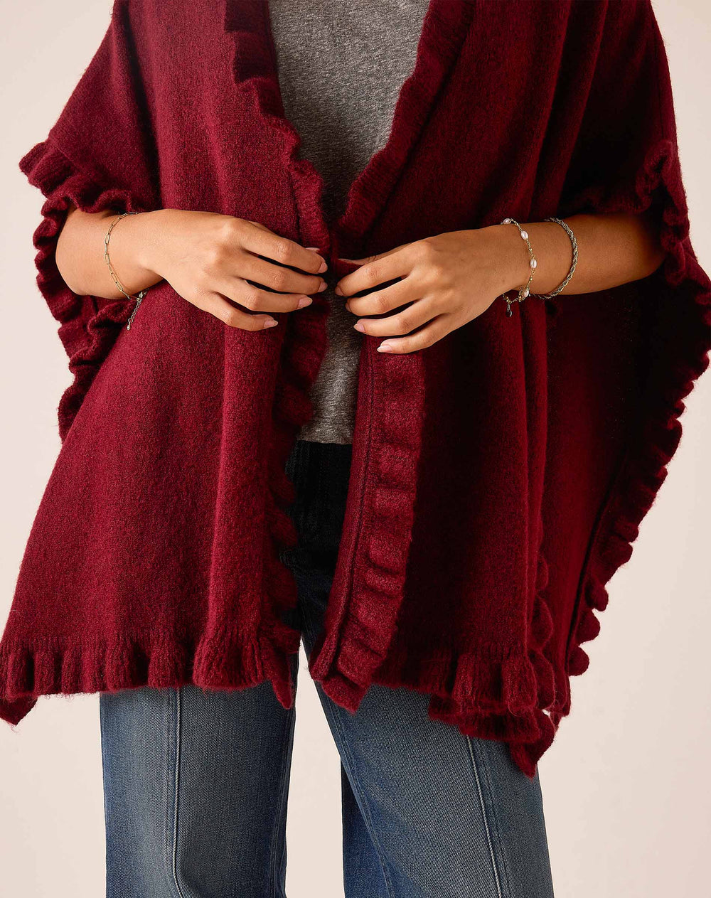 Sabrina Ruffle Wrap