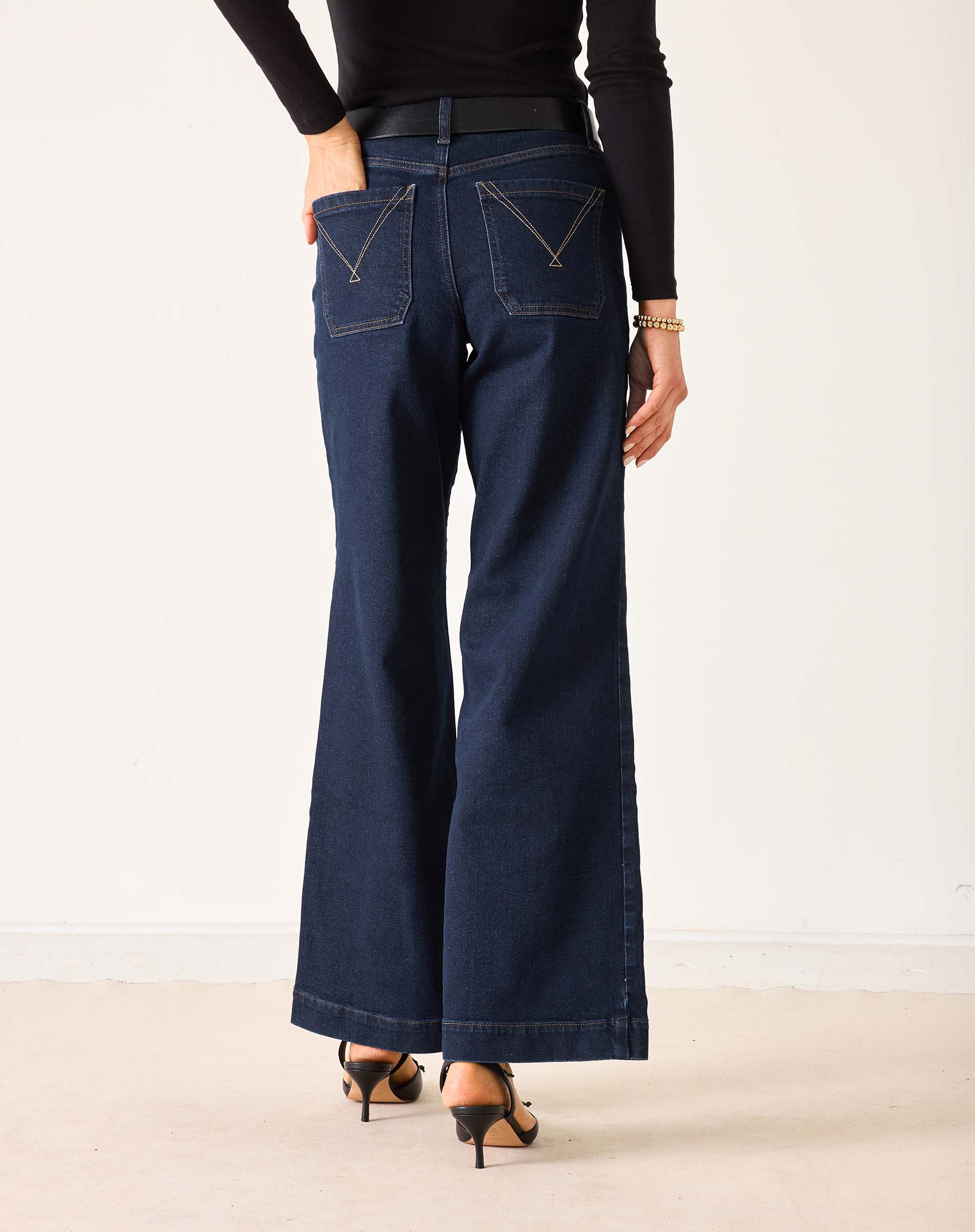 Sailor Wide Leg Jeans