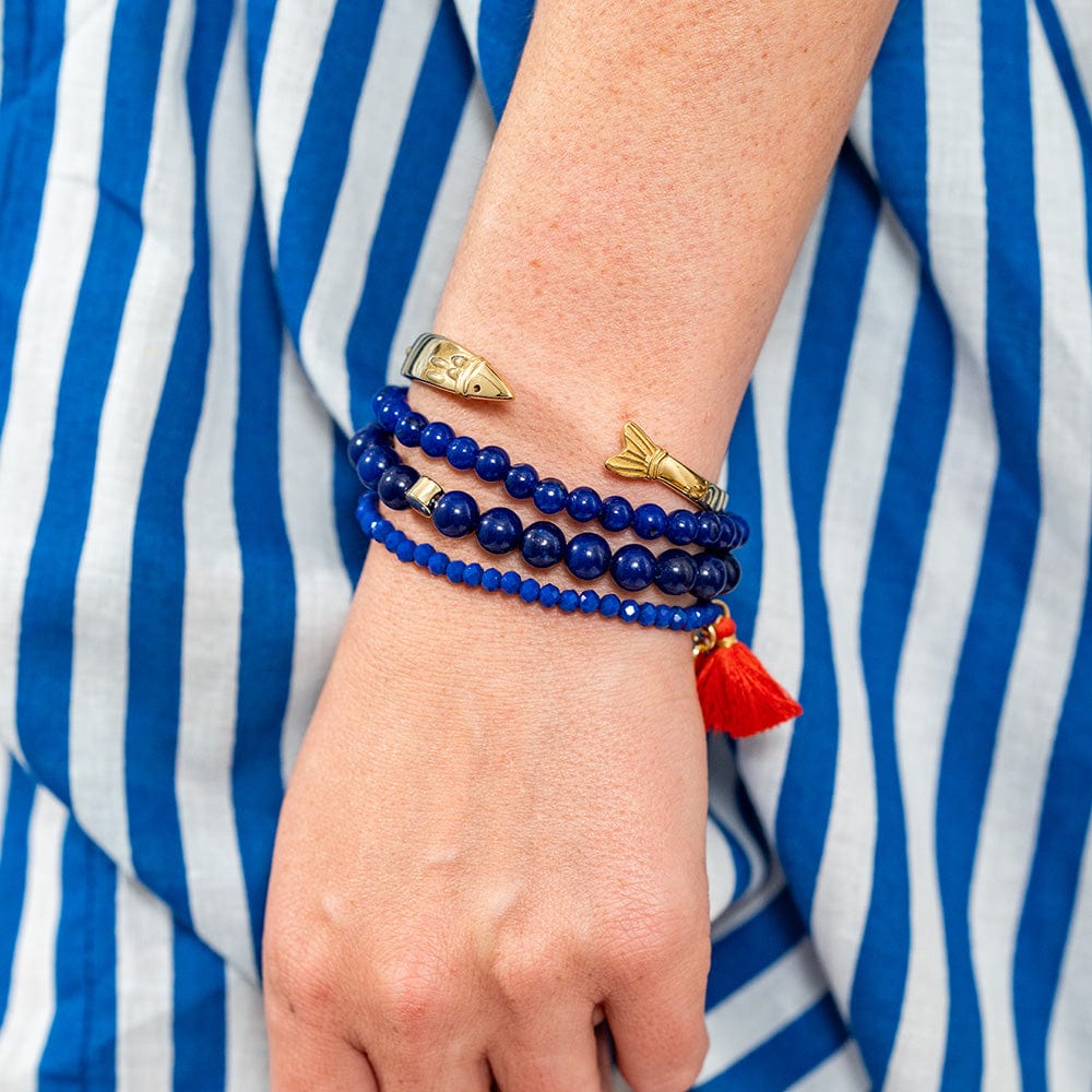 Sally Fish Cuff Bracelet, view 3
