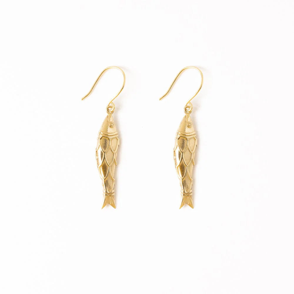 Sally Fish Dangle Earrings