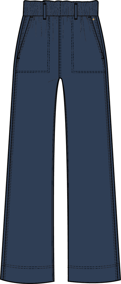 Sammie Wide Leg Pant - Night Rain, view 4