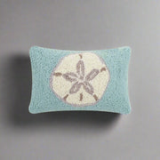 Sand Dollar Hook Pillow - The Riviera Towel Company