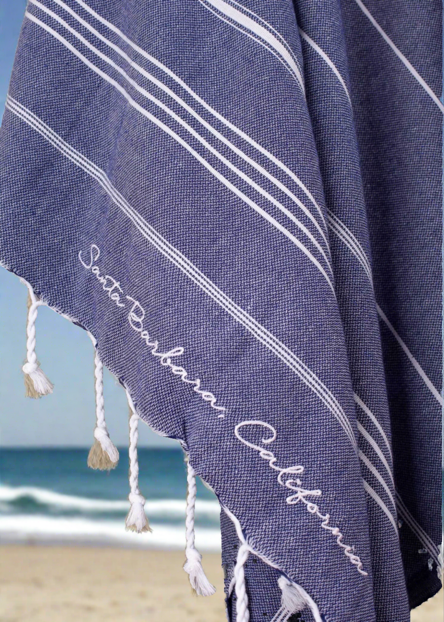 Santa Barbara Embroidered Towel
