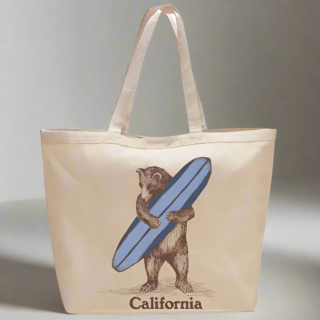 Surf Bear Jumbo Tote