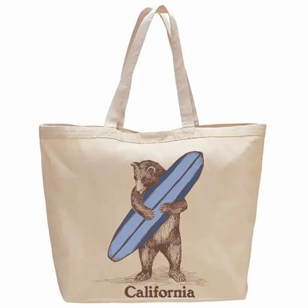 Surf Bear Jumbo Tote