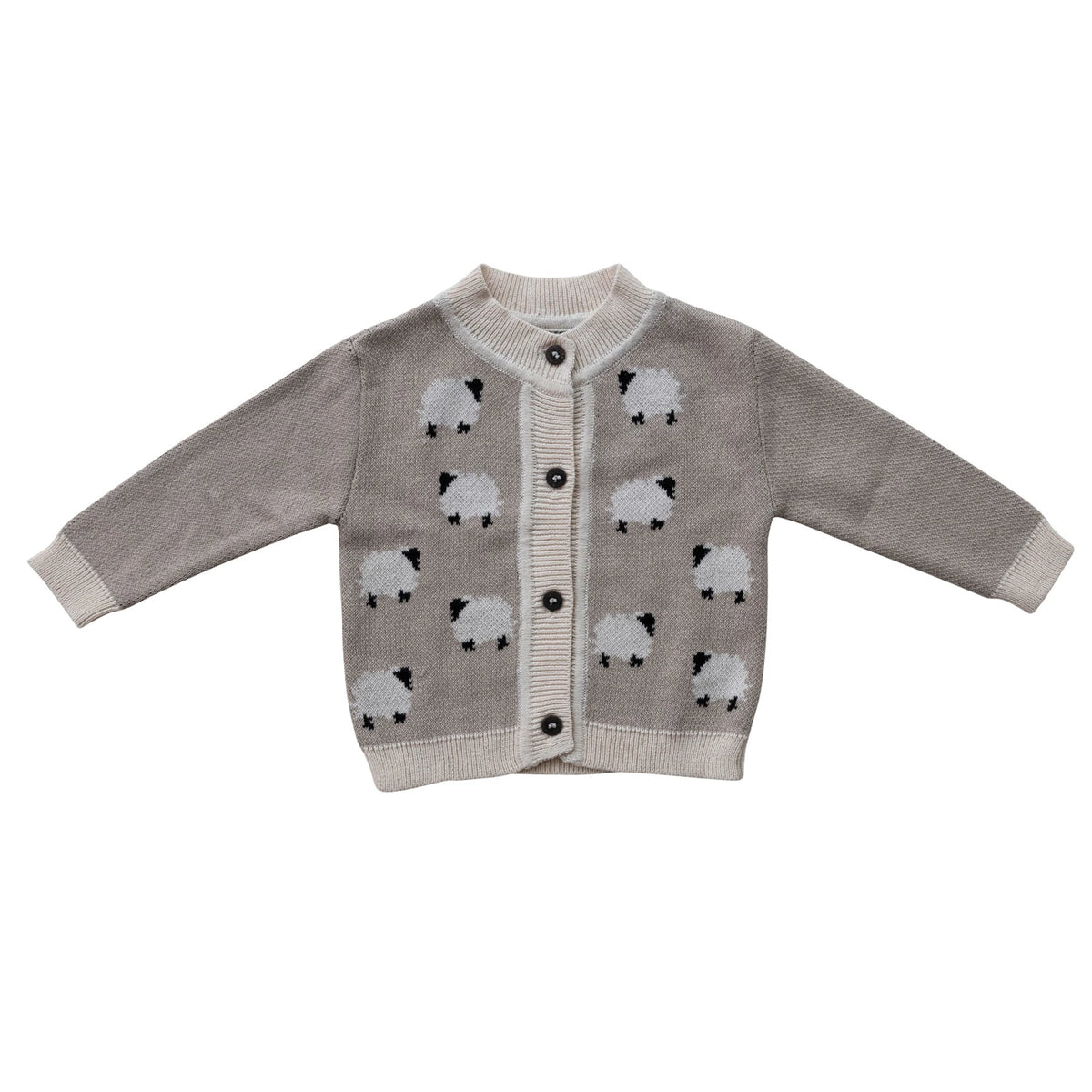 Cotton Knit Baby Sweater