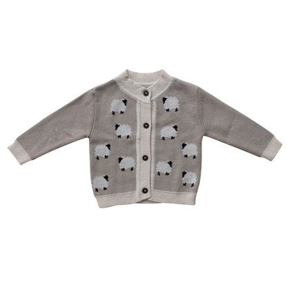 Cotton Knit Baby Sweater