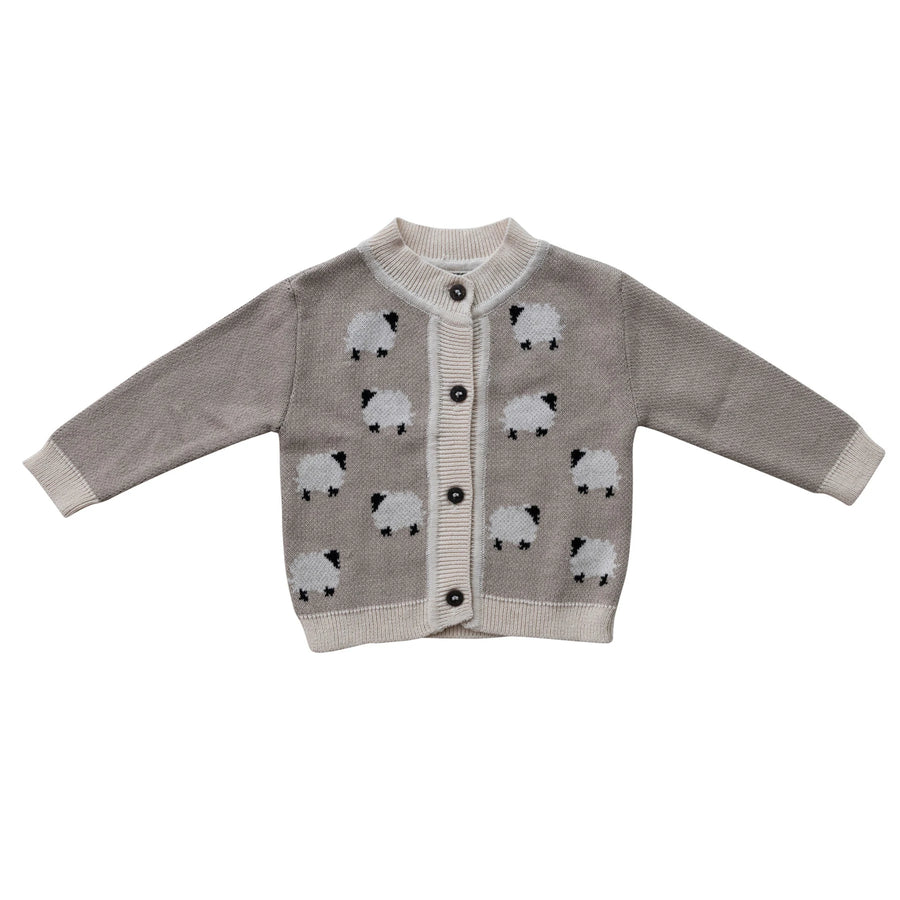 Cotton Knit Baby Sweater
