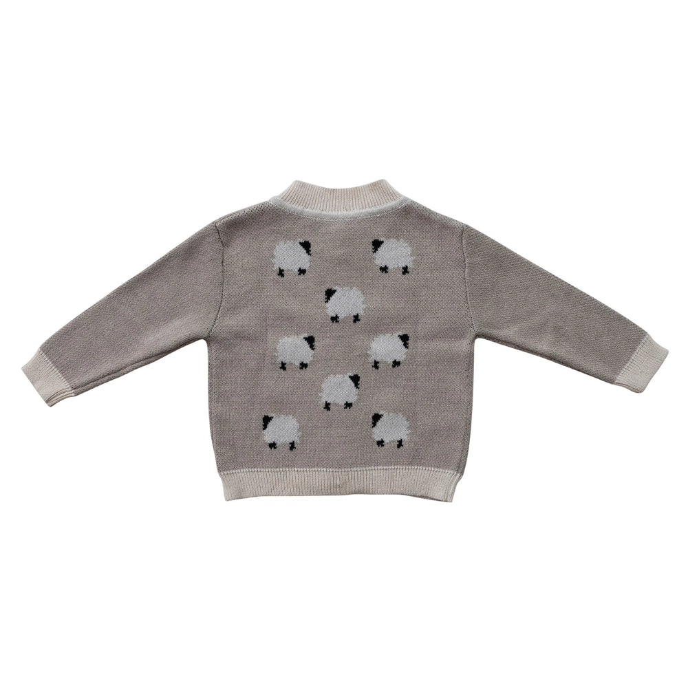 Cotton Knit Baby Sweater