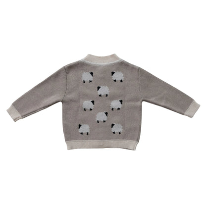 Cotton Knit Baby Sweater