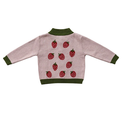 Cotton Knit Baby Sweater