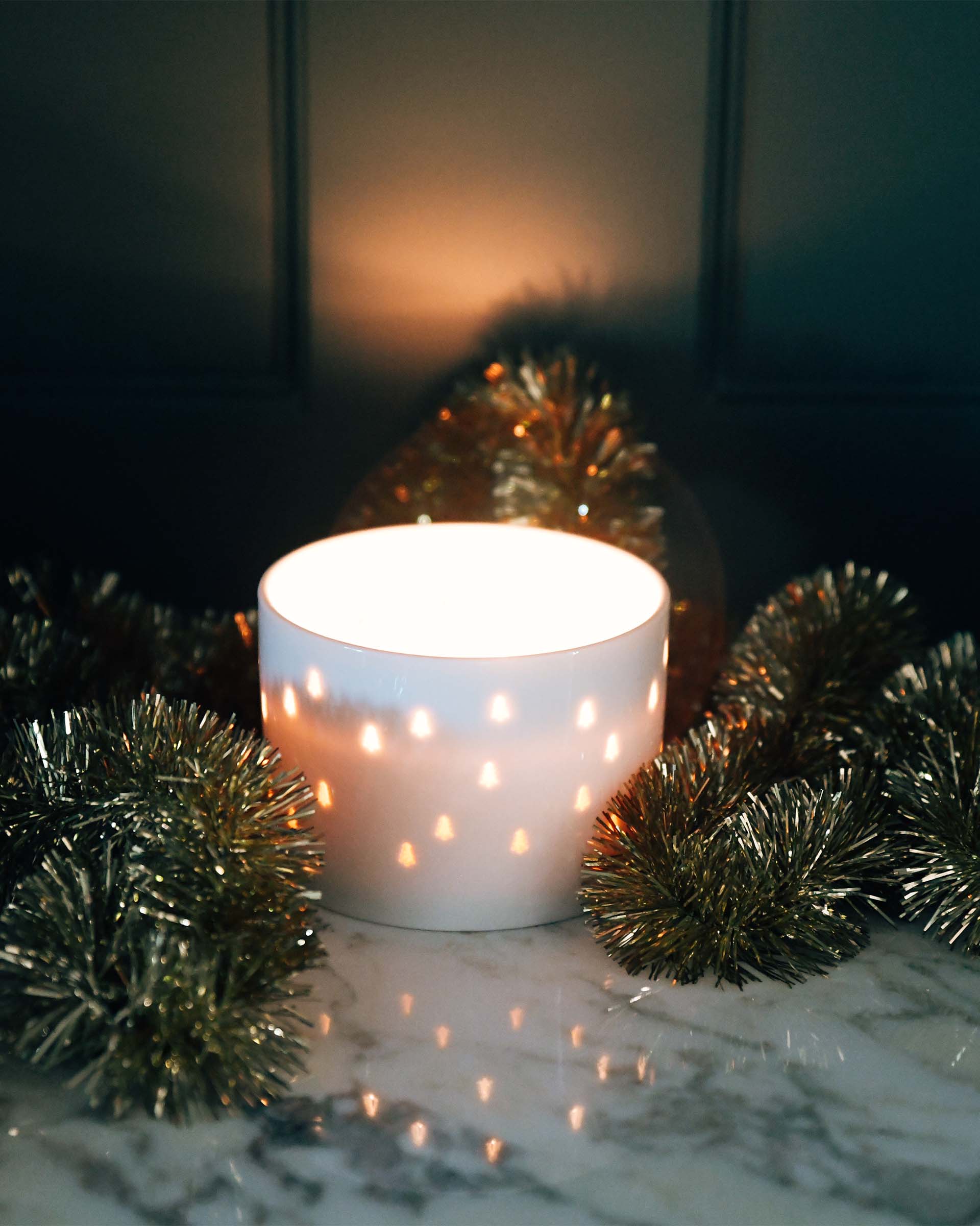 Twinkle Ceramic Candle