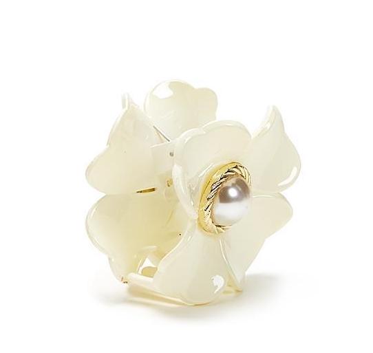Floral Claw with Pearl, view 8
