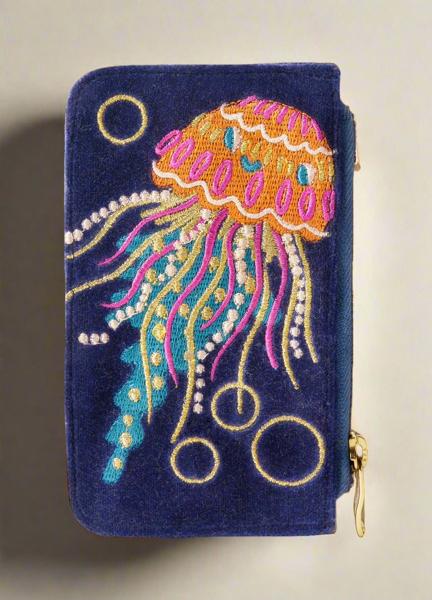 Velvet Card Holder asst