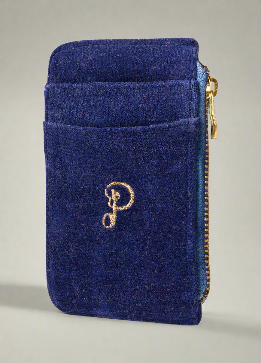 Velvet Card Holder asst