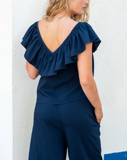 Veranda Ruffle Top, view 5