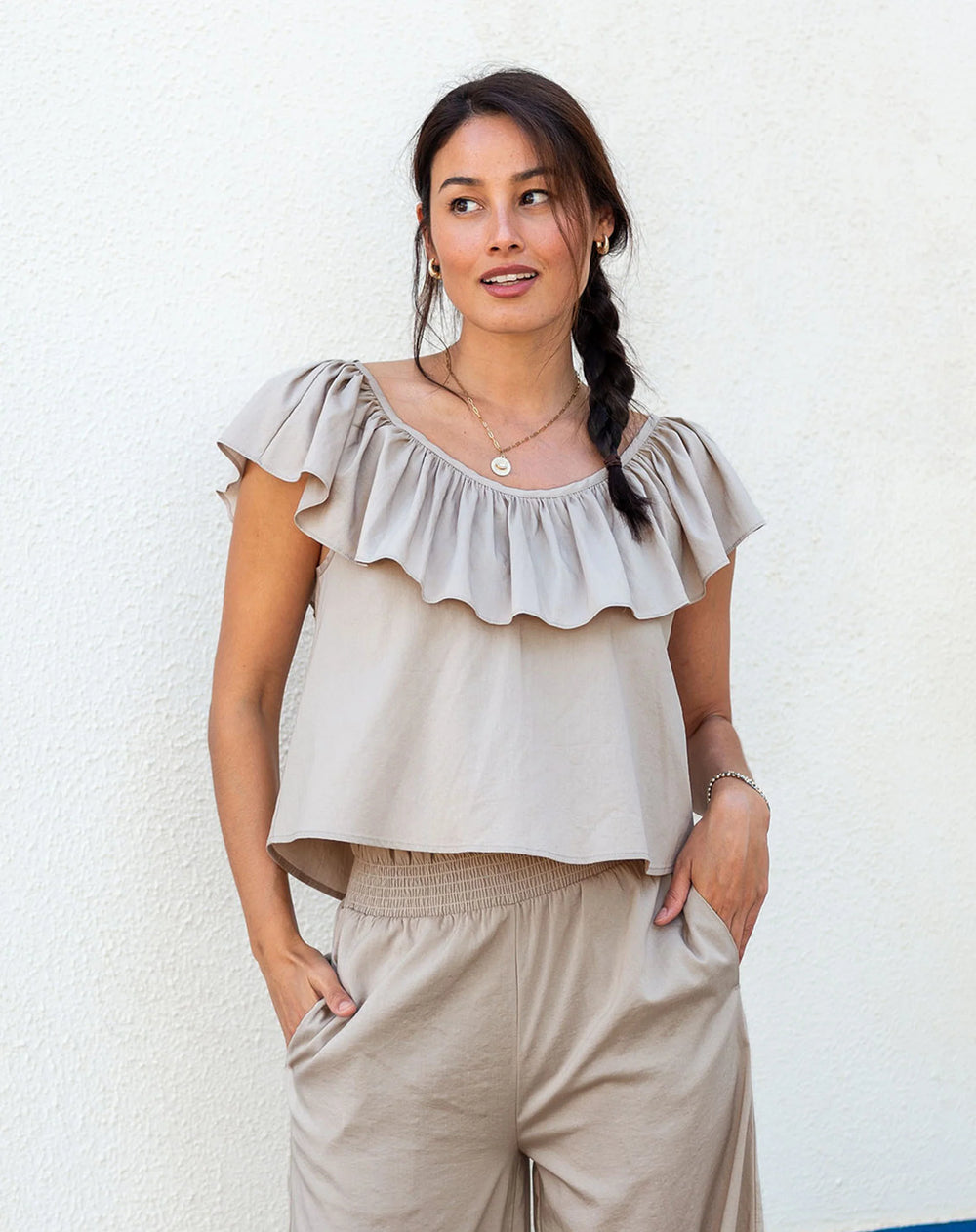 Veranda Ruffle Top