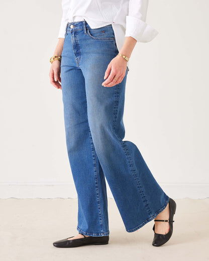 Kate Relaxed Wide Leg - Baltic, view 2