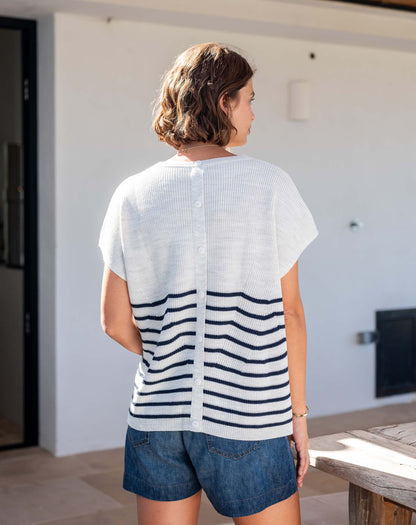 Camden Short Sleeve Sweater, view 7