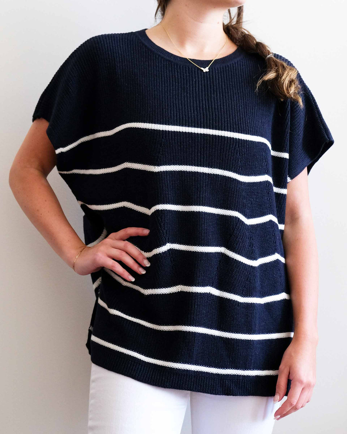 Camden Short Sleeve Sweater, view 4