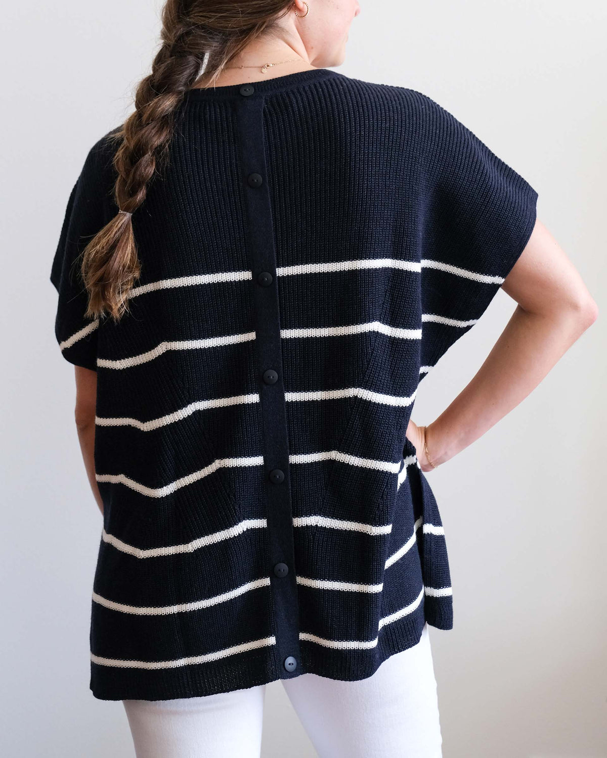Camden Short Sleeve Sweater, view 3