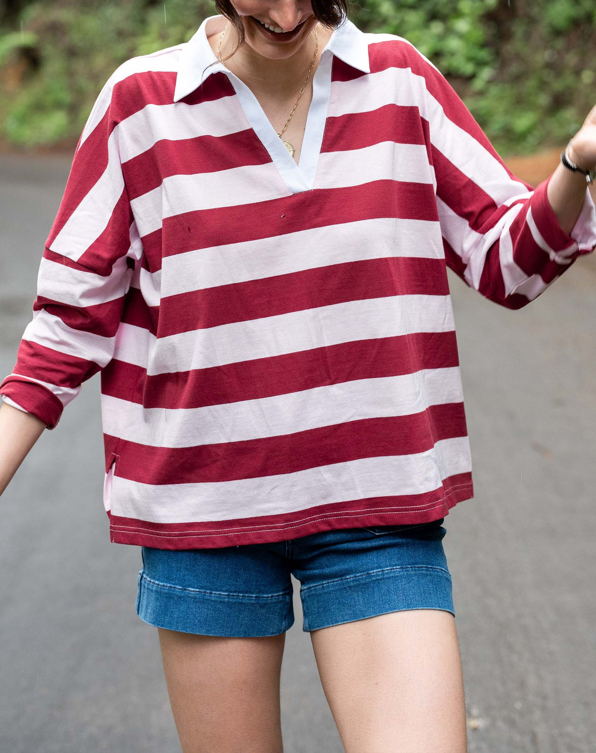 Amelia Rugby Tee, view 2