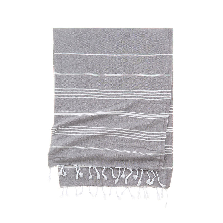 Turkish Striped Bath Towels - The Riviera Towel Company