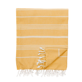 Stylish Turkish Beach Blanket Soft Cotton Classic Stripes Pattern – The ...