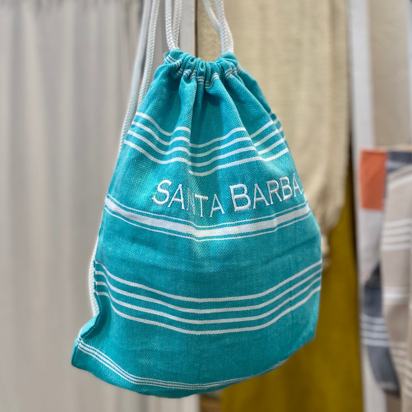 Santa Barbara Essential Drawstring Bag