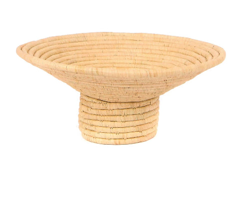 Accessories - Natural Pedestal Bowl
