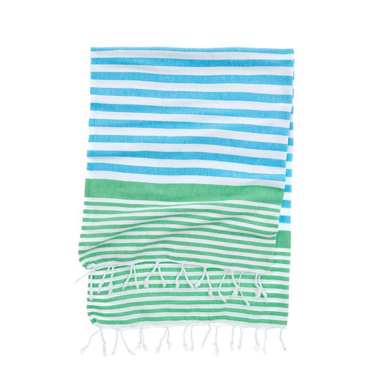 Turkish Towels Amalfi Beach Soft Sustainable Cotton Stylish Stripes ...