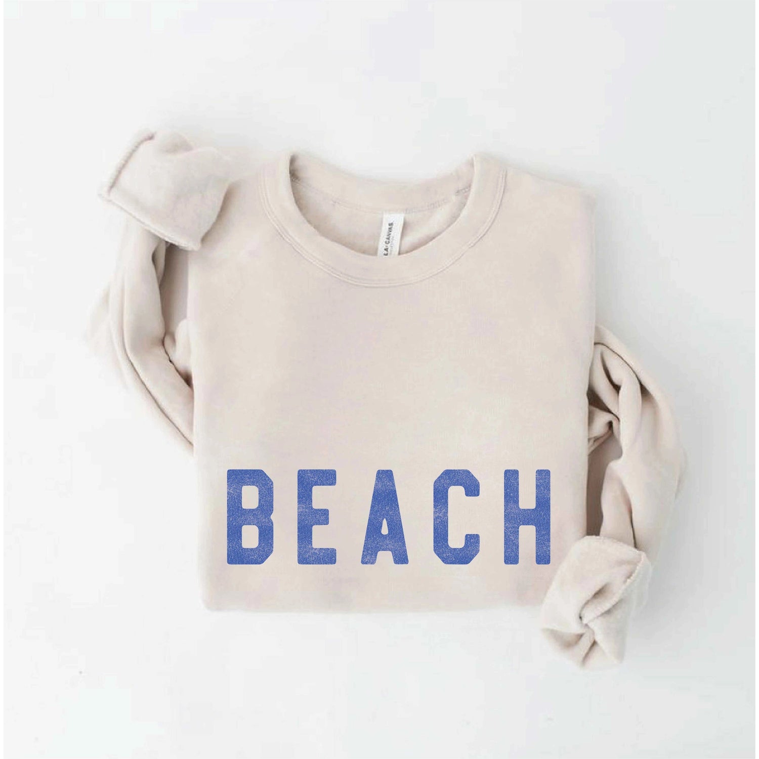 BEACH Graphic Sweatshirt - The Riviera Towel Company