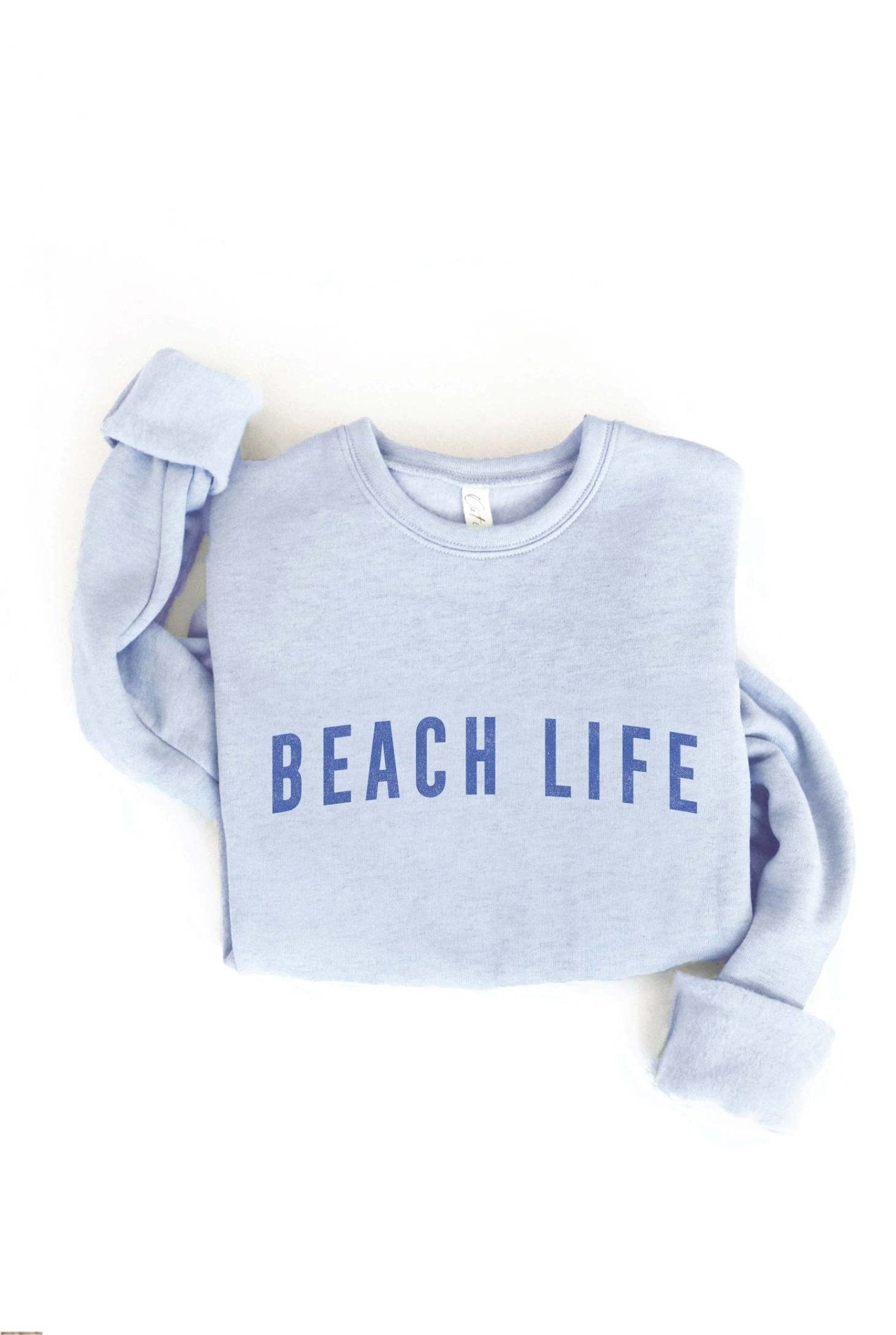 BEACH LIFE NG Sweatshirt - The Riviera Towel Company