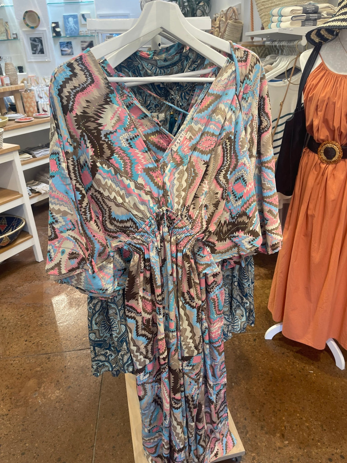 Butterfly Sleeve Maxi - The Riviera Towel Company