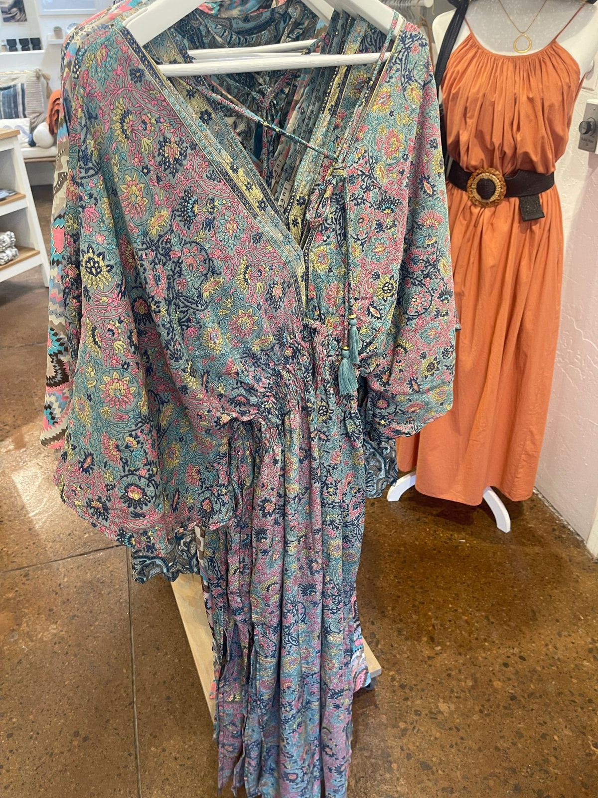 Butterfly Sleeve Maxi - The Riviera Towel Company