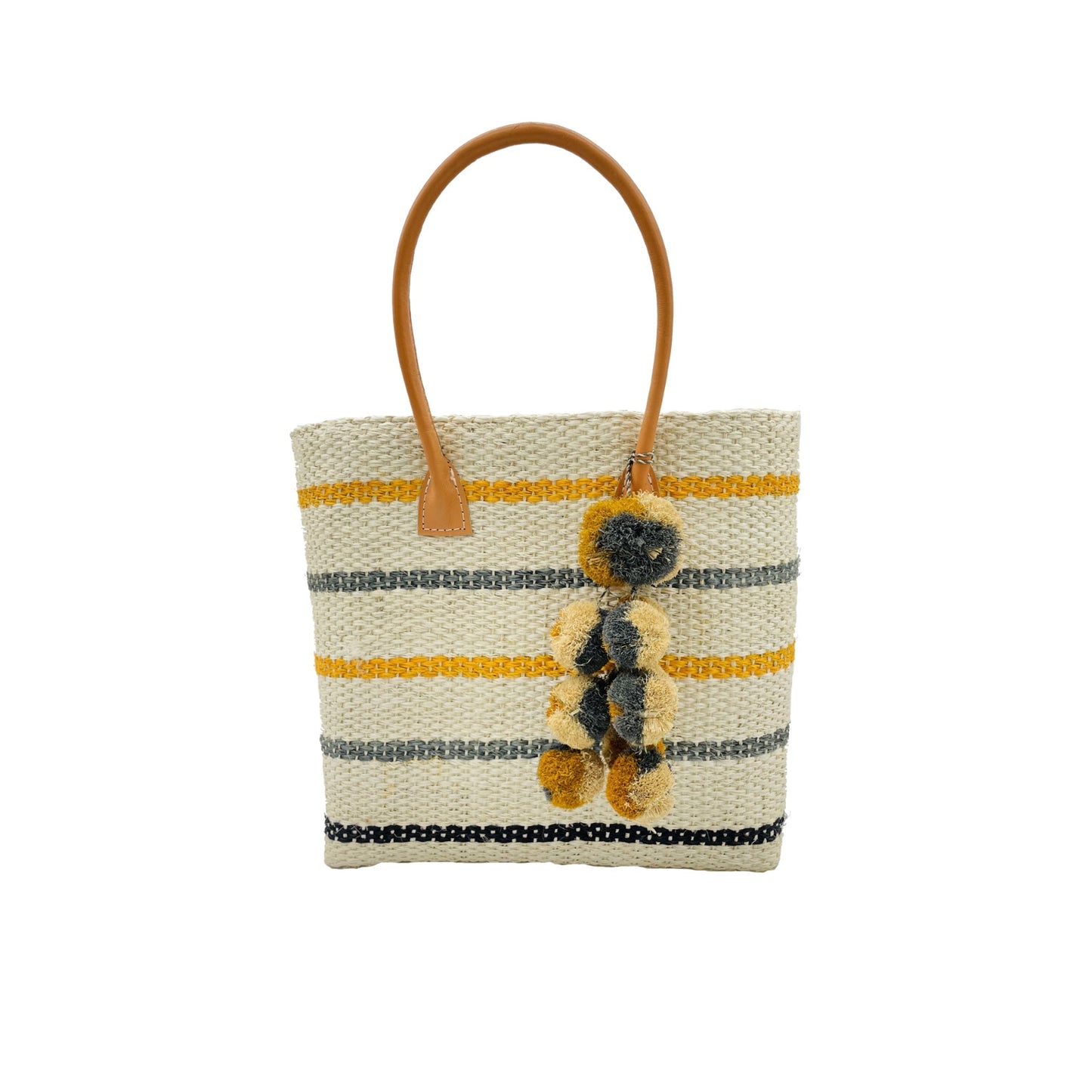 Capitola Straw Bag Basket - The Riviera Towel Company