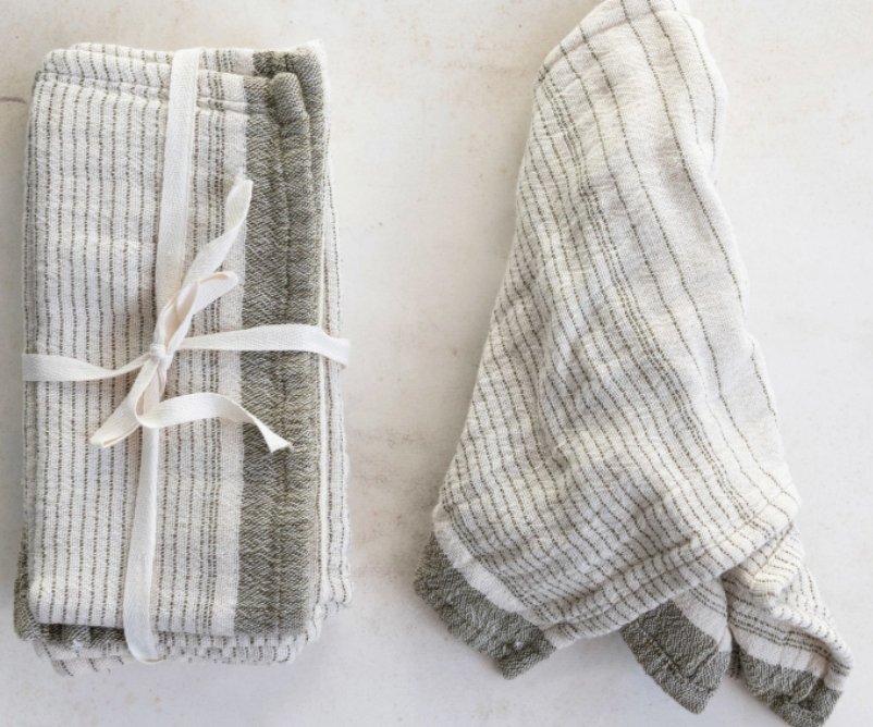Cotton Double Cloth Napkins, Set of 4 - The Riviera Towel Company