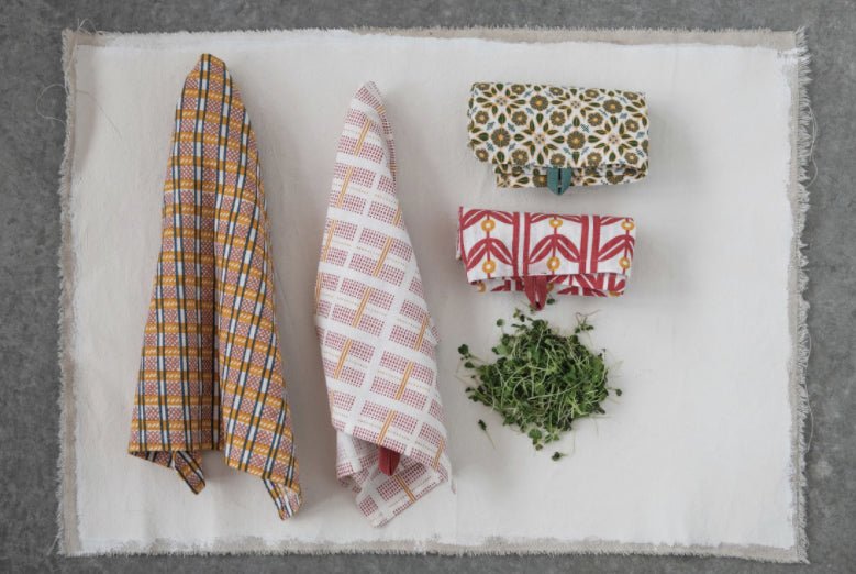 Cotton Printed Tea Towel - The Riviera Towel Company