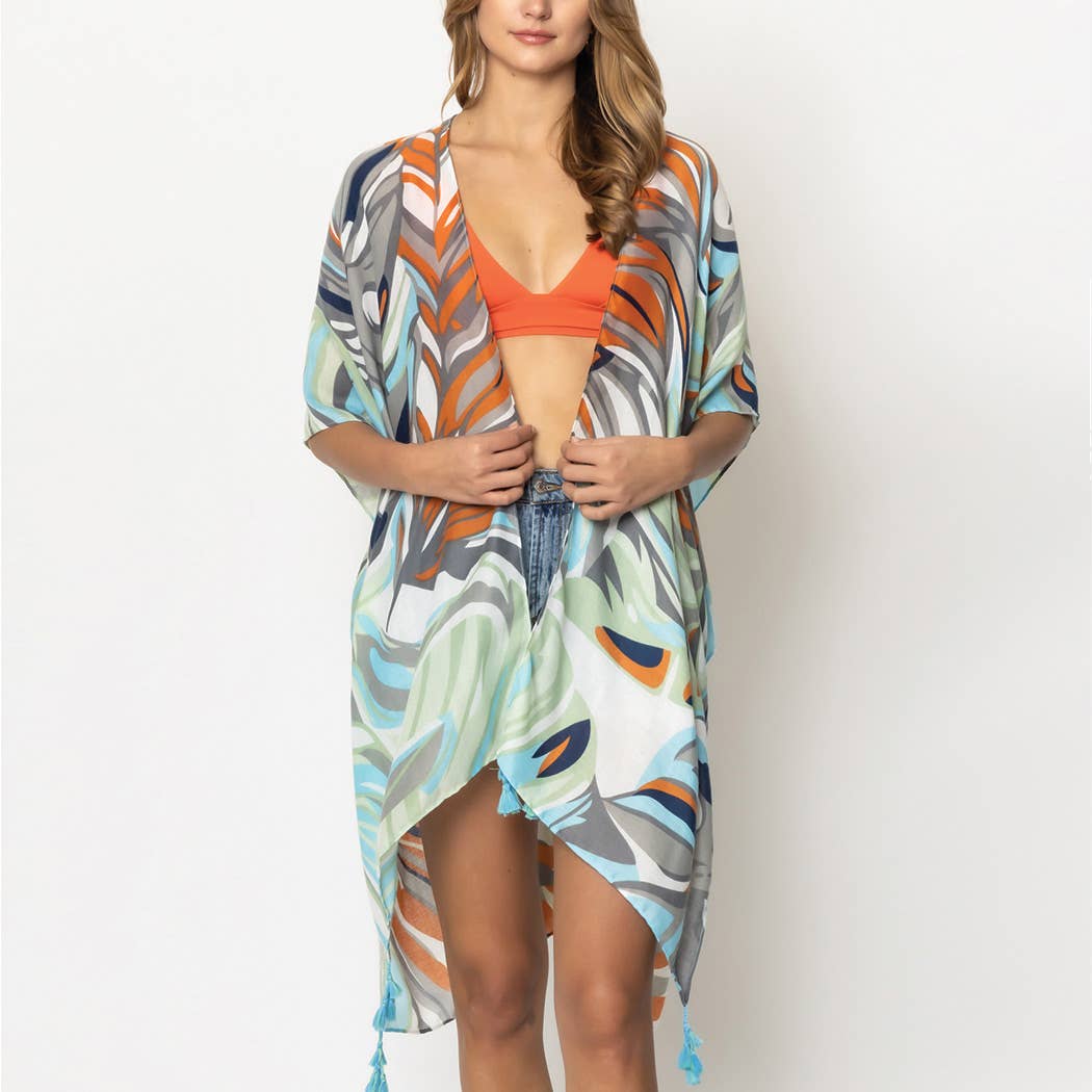 Cover-Up Kimono - The Riviera Towel Company
