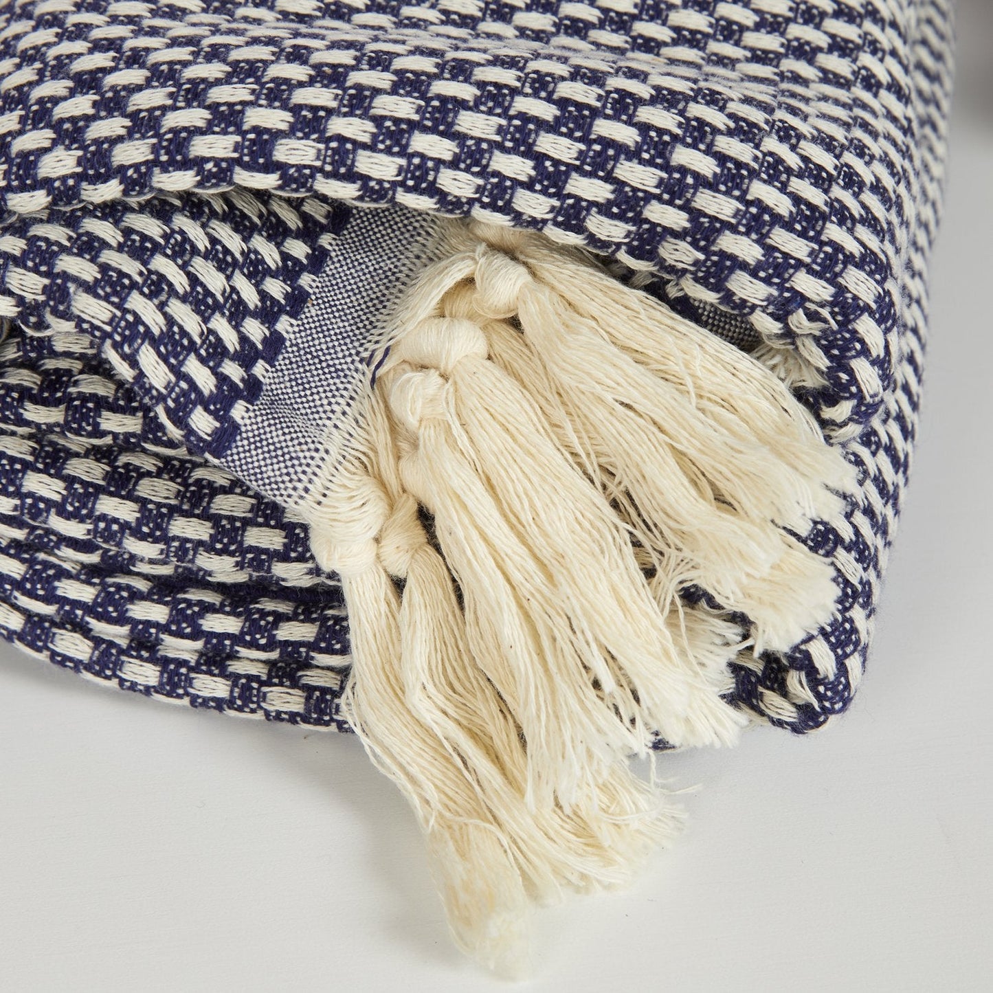 Cross Hatch Warm Woven Blankets - The Riviera Towel Company