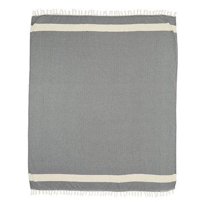 Diamond Woven Blanket - The Riviera Towel Company