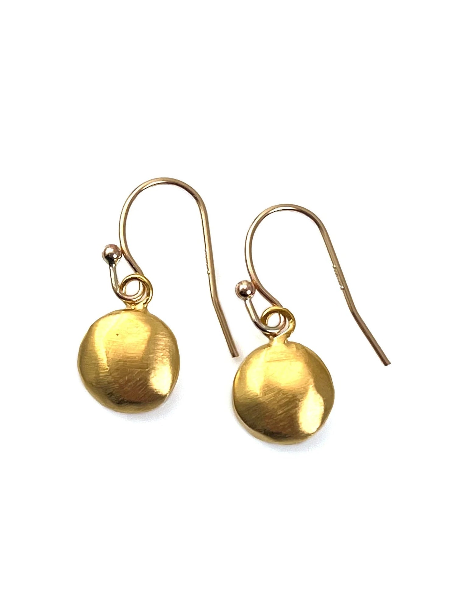 Disc Earrings - The Riviera Towel Company