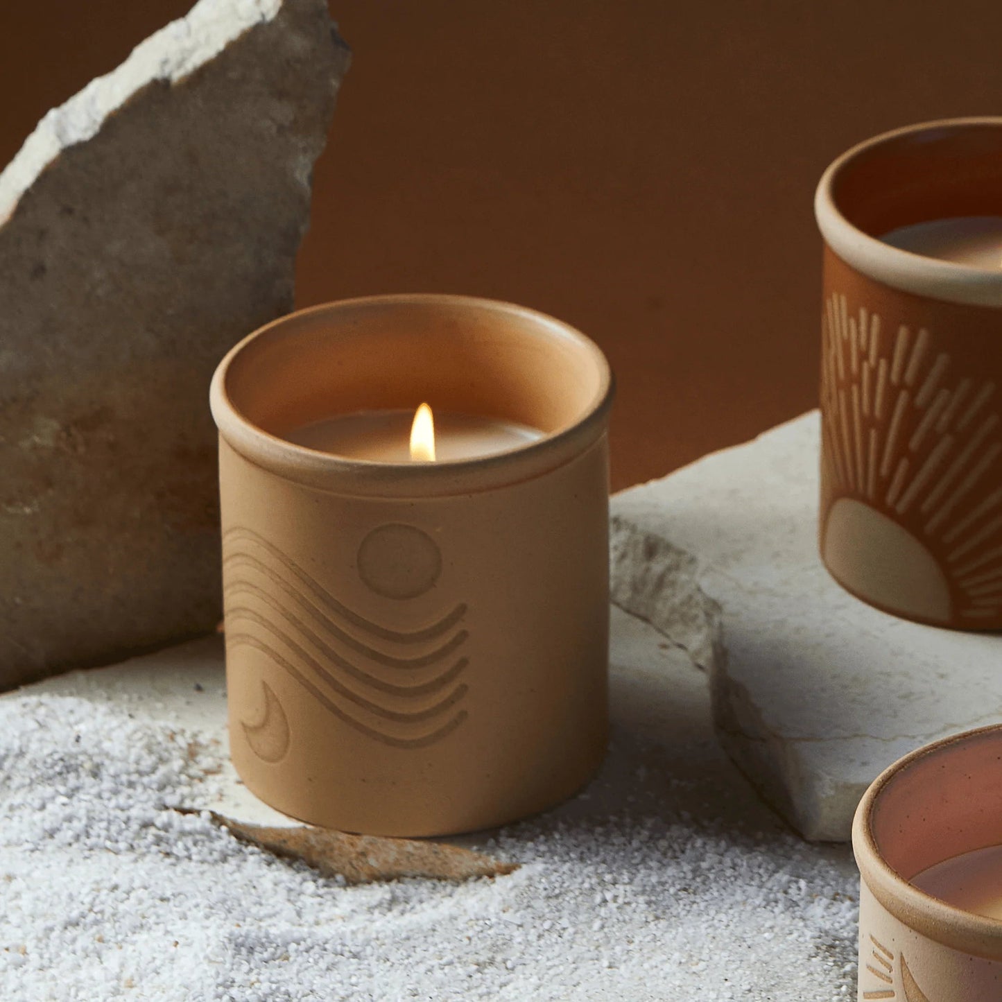 Dune Ceramic Candle - The Riviera Towel Company